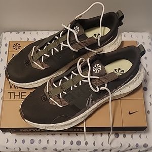 Nike Crater Impact Men Sz 10 Sequoia Olive Green